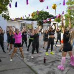 Éxito, Super Clase de Zumba en el Centro Comunitario «Luis Donaldo Colosio»