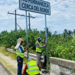 Exhortan a No Retirar Letreros de Advertencia en Barra de Santana