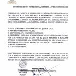 Convocan a la ciudadanía a que asistan a Sesión Ordinaria de Cabildo Abierta en La Unión