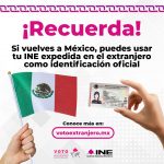 Más de 1.7 millones de mexicanas y mexicanos en el extranjero cuentan ya con su INE para votar