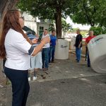 Gobierno Municipal entrega 24 tinacos en beneficio de familias