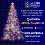 El gobierno de Francisco Suazo invita a la ciudadanía para que lo acompañen al encendido del Árbol Navideño  