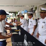 La Decima Sexta Zona Naval, realiza la “Ceremonia de Liberación de Cartillas de los Marineros del Servicio Militar Nacional Clase 2006, Remisos y Mujeres Voluntarias”