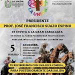 Presidente José Francisco Suazo Espino invita a la ciudadanía a la Expo Feria 2026