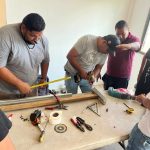 Arranca curso de Tablaroca en el Centro Comunitario “Luis Donaldo Colosio”