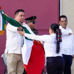 Autoridades Conmemoran Día de la Bandera Nacional