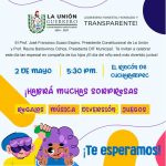 Presidente Francisco Suazo hace extensiva la invitación a niñas y niños a los festejos próximos por el Dia del Niño