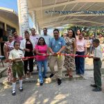 Alcalde Francisco Suazo Inaugura techumbre en Telesecundaria de El Huaricho