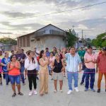 Autoridades Entregan Calle Nanche a Vecinos de Colonia Benito Juárez