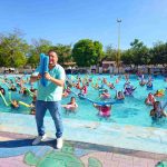 Gobierno Municipal Promueve Mega Clase y Convivencia “Aquafitness”