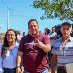 Manuel Esquivel y CFE Entregan Obra de Electrificación en Colonia Arcoiris
