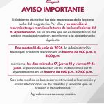 AVISO A LA CIUDADANÍA