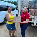 DIF La Unión entrega despensas de manera directa y gratuita a familias de comunidades serranas