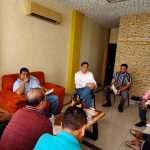 Alcalde Francisco Suazo afina detalles con directivos de escuelas en la participación al desfile del 16 de septiembre