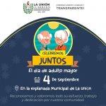 Gobierno de Francisco Suazo invita a la gran celebración del Dia del Abuelo en La Unión