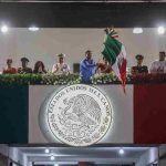 Manuel Esquivel encabeza la ceremonia del Grito de Independencia