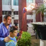 Deportistas trasladan el fuego patrio a tenencias y comunidades de LZC