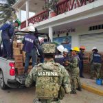 Marina alista ayuda humanitaria y despliega medios de respuesta ante el huracán “Polo”