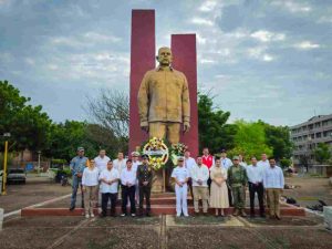 Conmemoran aniversario luctuoso del general Lázaro Cárdenas del Río