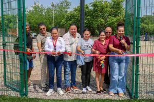 Inauguran cancha de fútbol 7 en el Parque Lemus con el programa Mundial Social México 2026