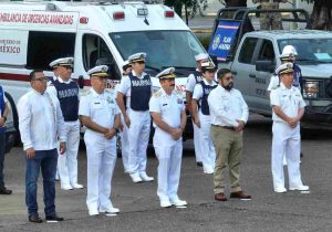 Marina, en coordinación con el sector salud, inicia la Sexta Fase del “Programa de Atención Médica de Primer Contacto en Lugares de Difícil Acceso” en Michoacán