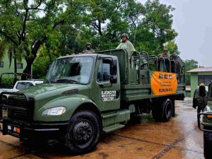 Ejército Mexicano, Fuerza Aérea y Guardia Nacional, mantienen activo el Plan DN-III-E en Michoacán ante el huracán “Simón”